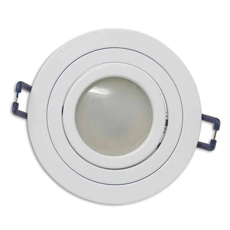 LED Einbaustrahler rund 230V GU10 1W-9W Einbau-Spot Strahler 75-85mm