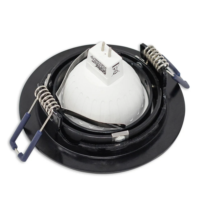 LED Einbaustrahler rund 230V GU10 1W-9W Einbau-Spot Strahler 75-85mm