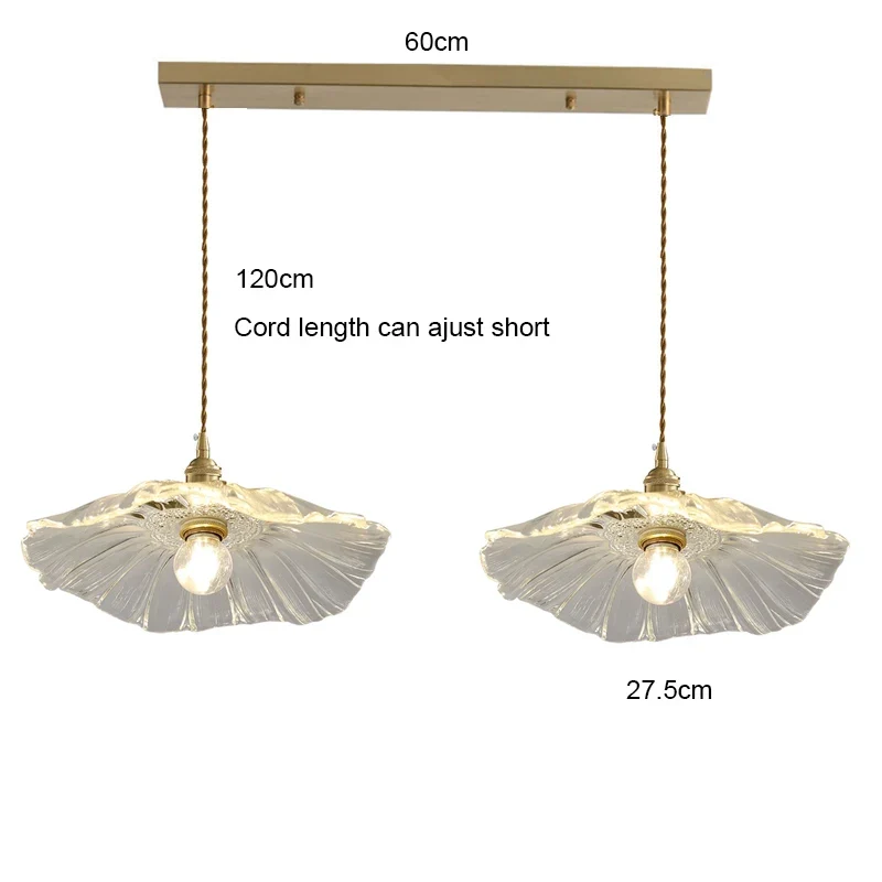 Vintage Blumen Glas Pendelleuchte Romantisch für Esszimmer und Wohnzimmer Nostalgisch