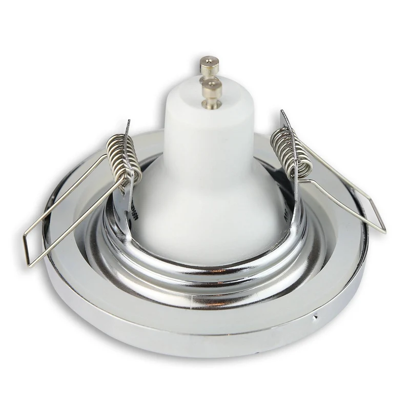 LED Einbaustrahler 230V GU10 Bad 1-9 Watt rund IP44 Einbauspot Licht Badleuchten