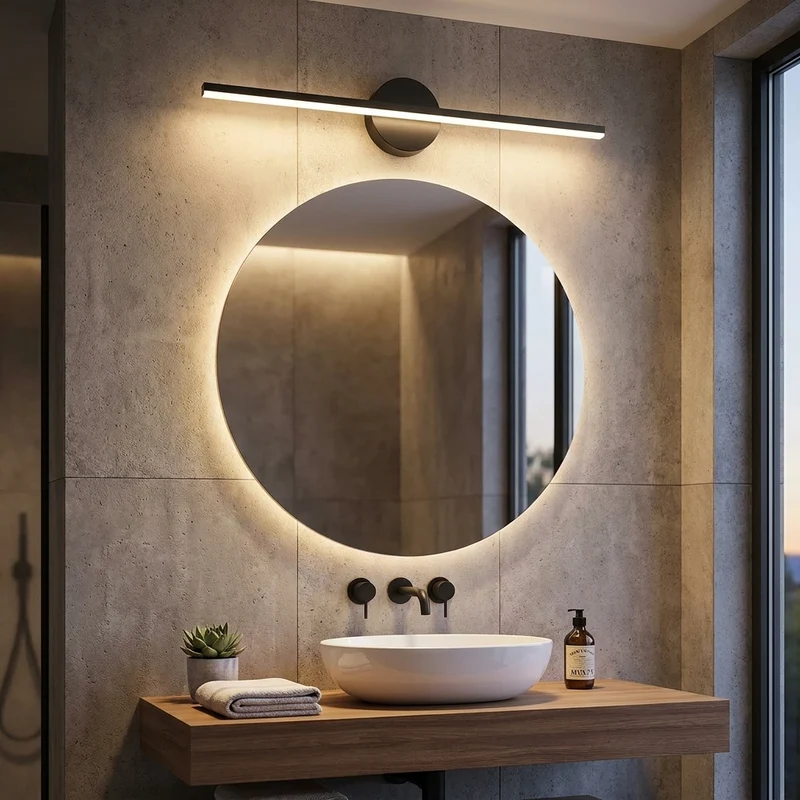 Moderne LED Badezimmer Schminkleuchte für Spiegel und Schminktisch