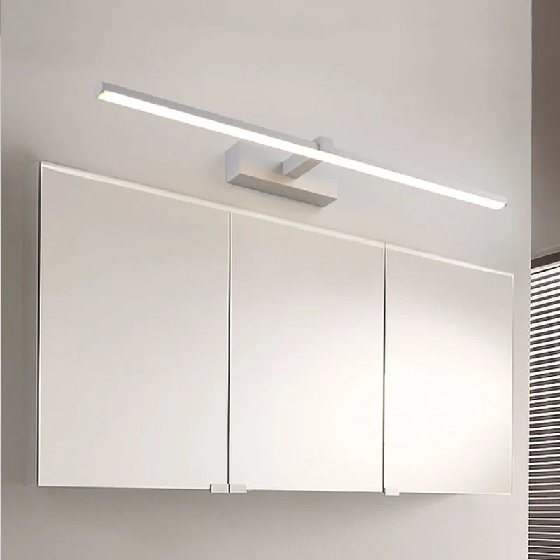 Moderne LED Streifen Spiegelleuchte für Badezimmer und Schlafzimmer