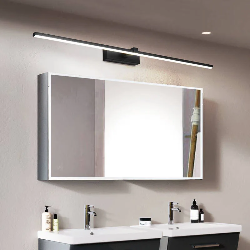 Moderne LED Streifen Spiegelleuchte für Badezimmer und Schlafzimmer