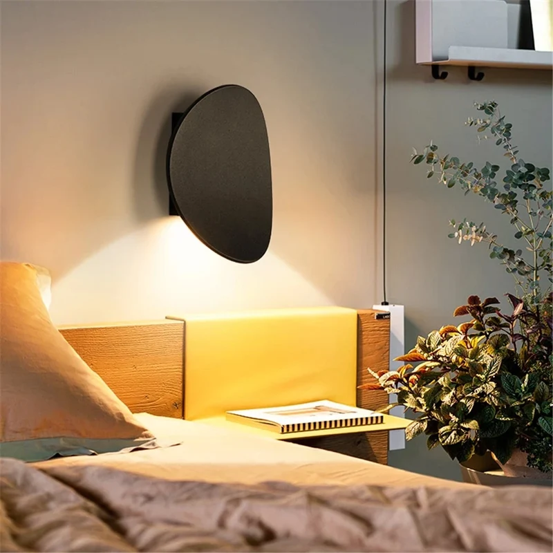 Moderne Aluminium LED Wandleuchte für Schlafzimmer und Wohnzimmer