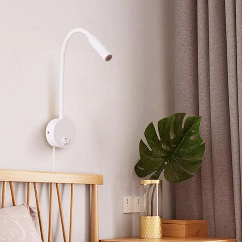 Flexible LED Schwanenhals Wandleuchte für Hotel und Nachttischbeleuchtung