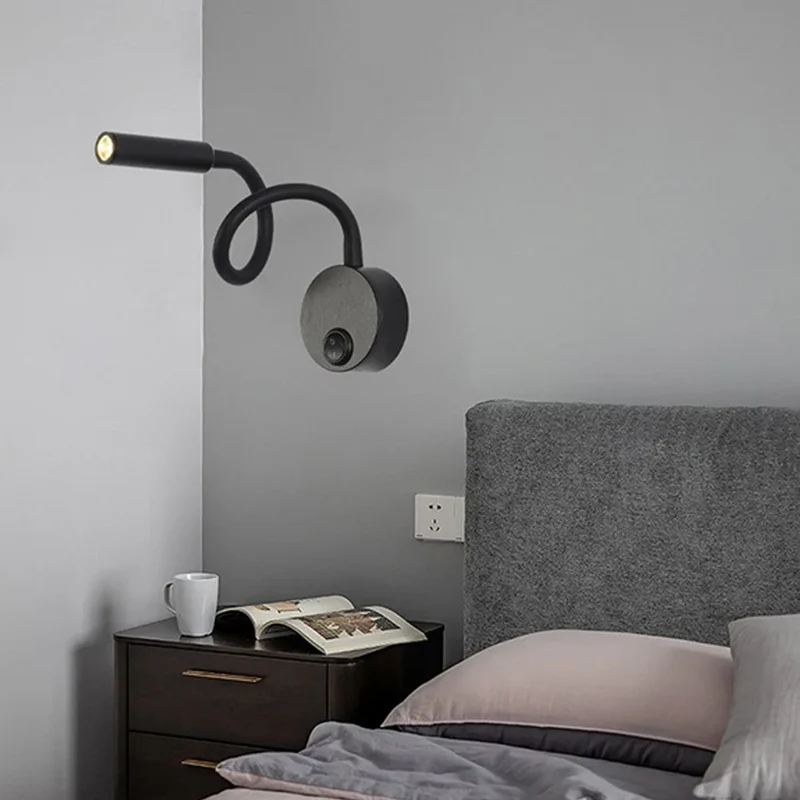 Flexible LED Schwanenhals Wandleuchte für Hotel und Nachttischbeleuchtung