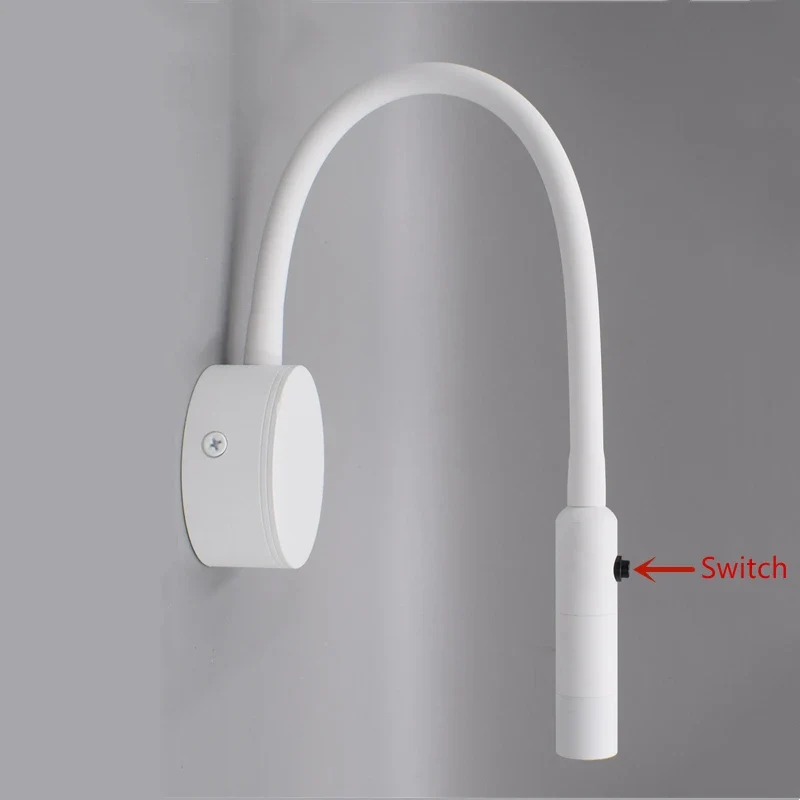 Flexible LED Schwanenhals Wandleuchte für Hotel und Nachttischbeleuchtung