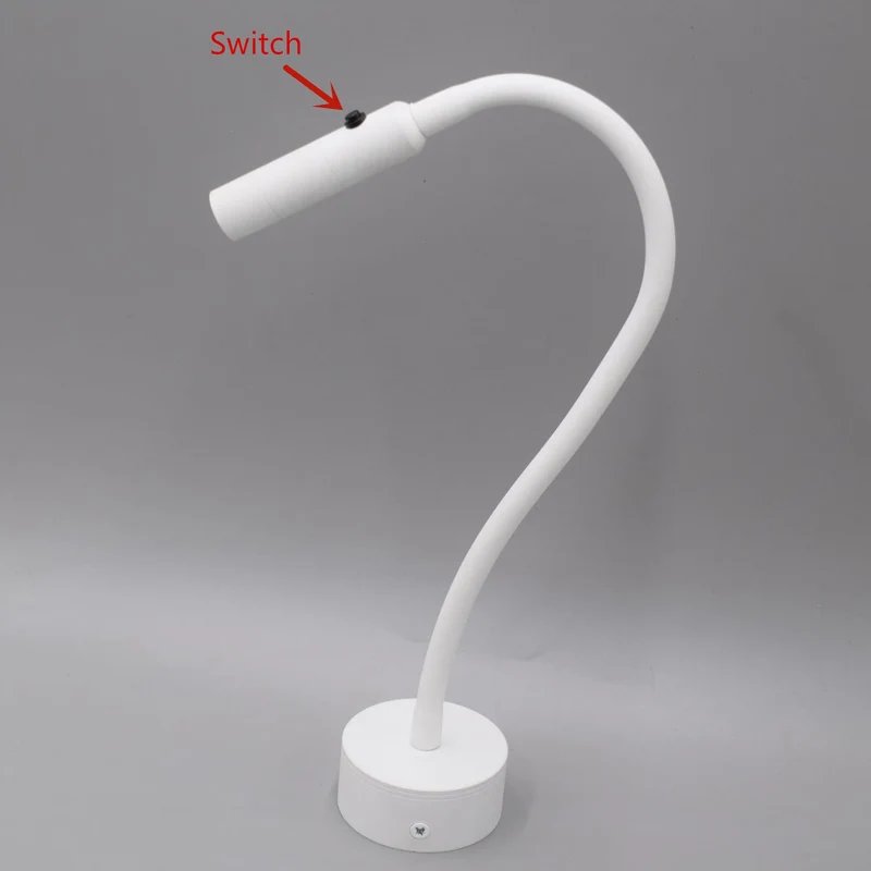 Flexible LED Schwanenhals Wandleuchte für Hotel und Nachttischbeleuchtung