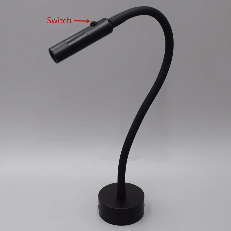 Flexible LED Schwanenhals Wandleuchte für Hotel und Nachttischbeleuchtung
