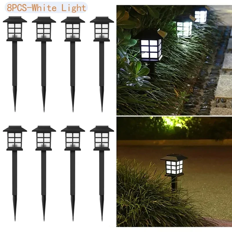 Solar LED Wegestrahler für Gartenweg und Außenanlage Landschaftslicht