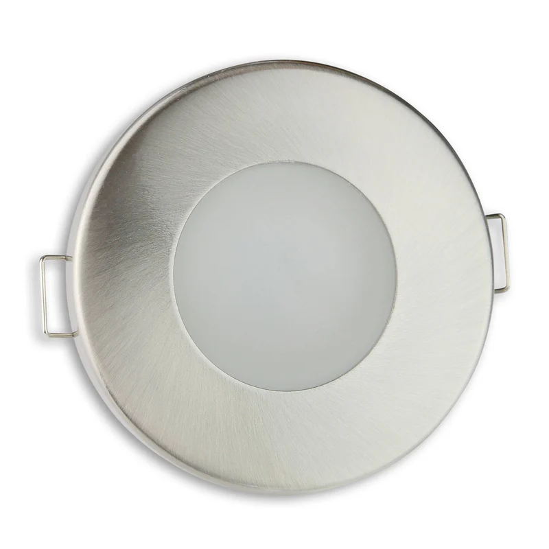 LED Einbau-Strahler 12V MR16 Bad 5W 7W flach IP44 Dusche Spot Leuchte