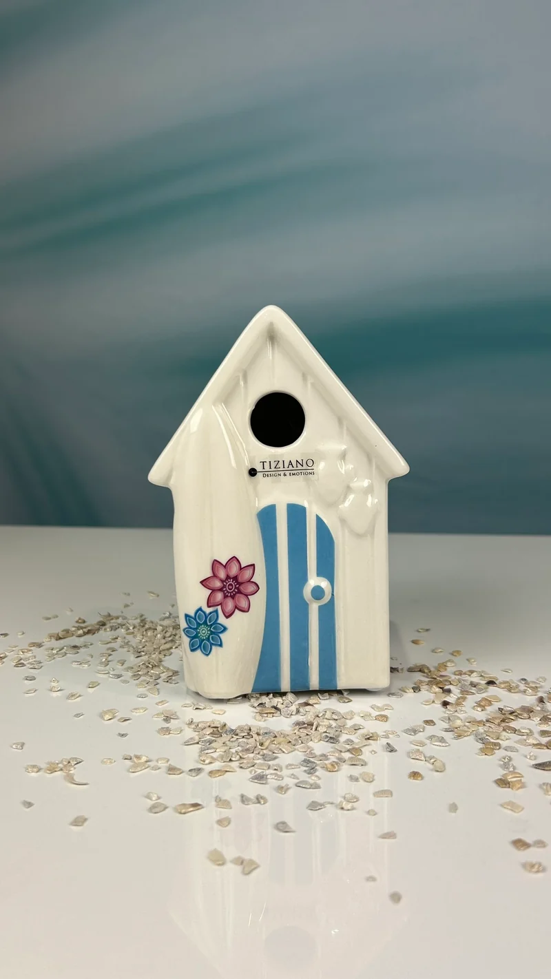Beachhouse Fano 15cm creme-blau