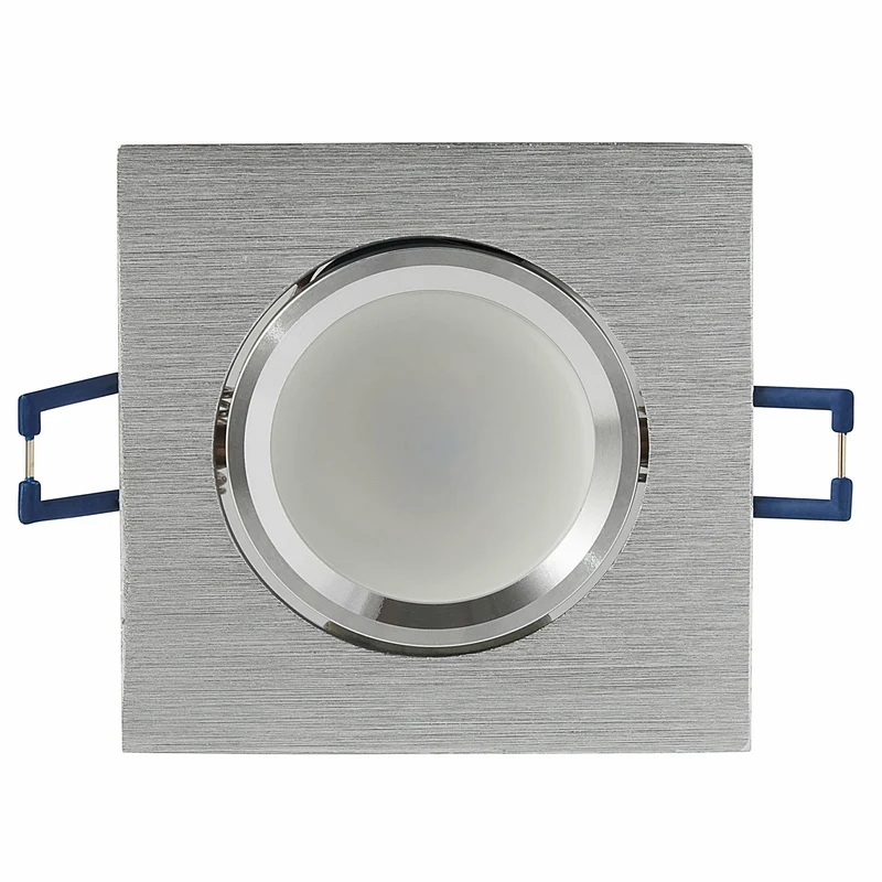 LED Einbaustrahler schwenkbar eckig 5-7W MR16 Deckenstrahler 70mm Leuchte Spot