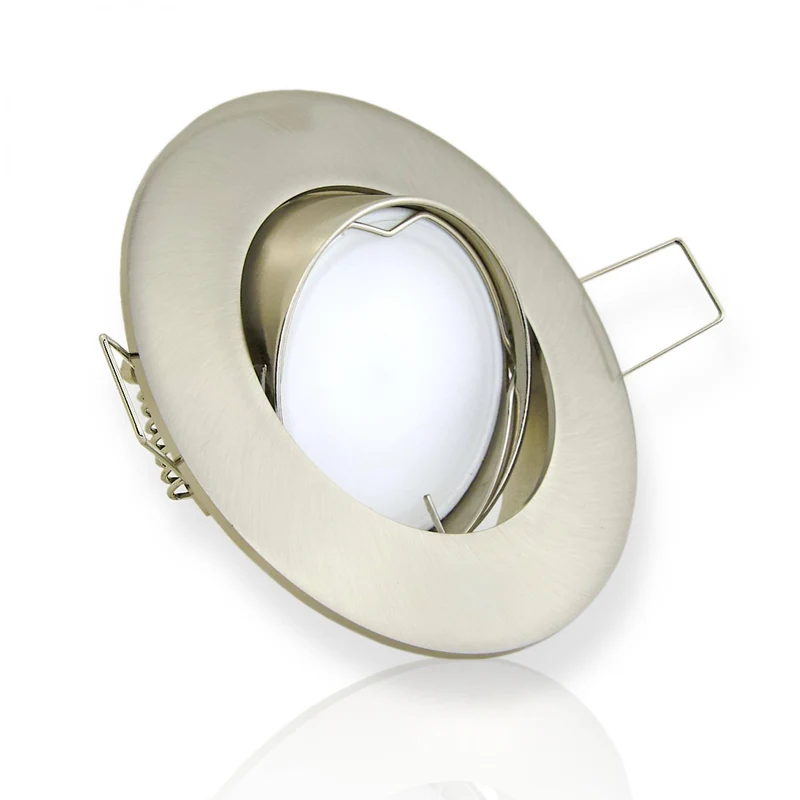 LED Einbaustrahler rund schwenkbar 5W 7W 12 Volt MR16 Spot Lampe 75-80mm