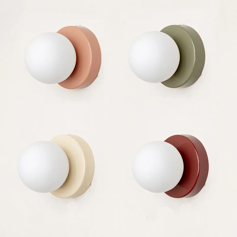 Moderne Nordische Wandleuchte für minimalistische Wohnräume