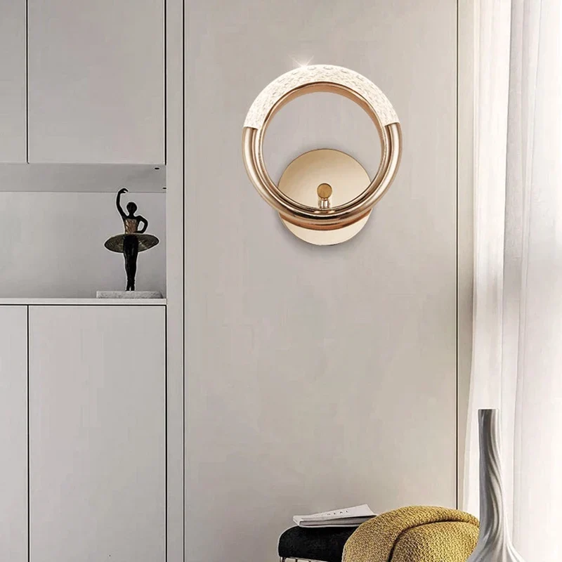 Moderne Nordische LED Wandleuchte für Schlafzimmer und Wohnzimmer