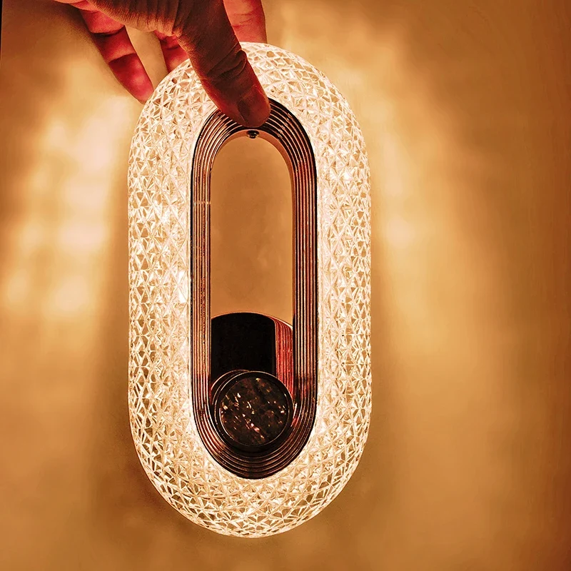 Moderne Nordische LED Wandleuchte für Schlafzimmer und Wohnzimmer