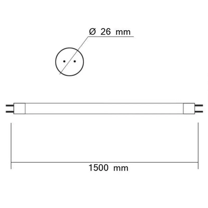 T8 LED Röhre Nano+ 150 in Neutralweiß 3150lm
