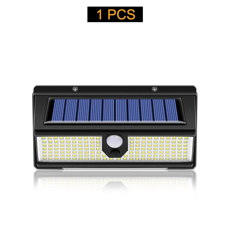 Moderne Solar Wandleuchte mit Bewegungsmelder für Garten und Hauseingang