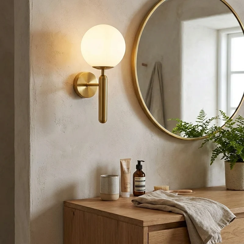 Moderne Wandleuchte für Schlafzimmer Nachttisch und Wohnzimmer