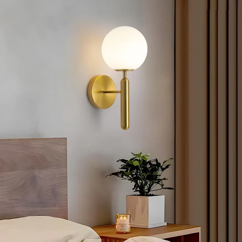 Moderne Wandleuchte für Schlafzimmer Nachttisch und Wohnzimmer
