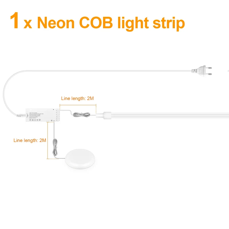 Moderne LED Gitter Wandleuchte für Akustikpaneele und Ambiente-Beleuchtung