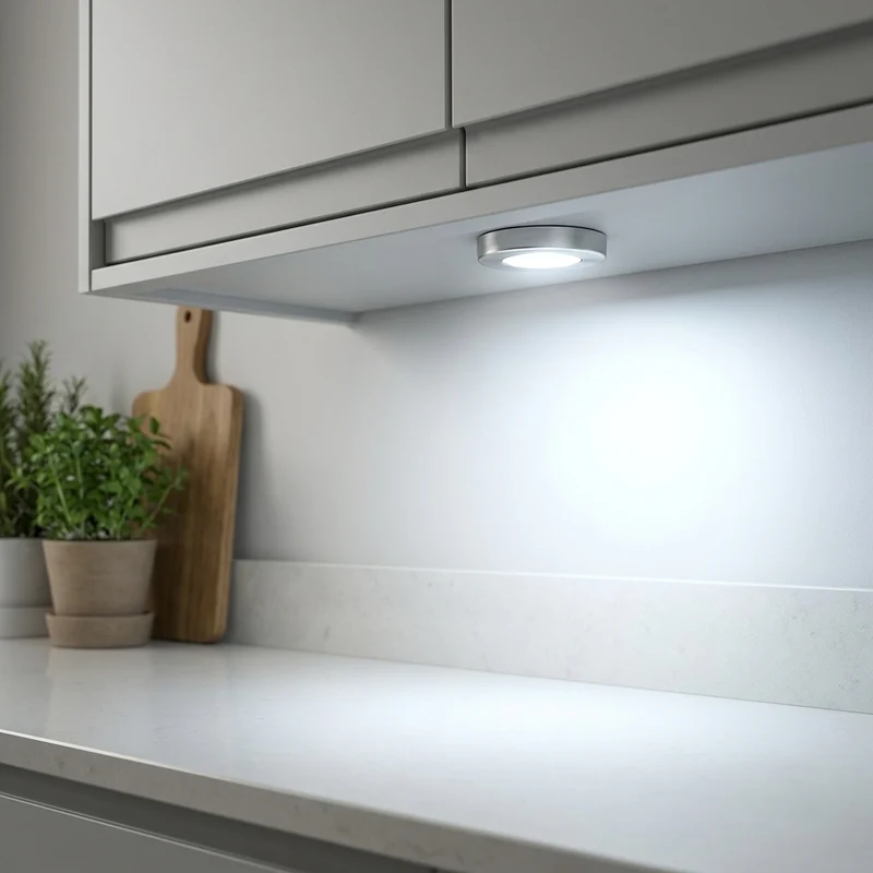 Kabellose LED Bewegungsmelder Schrankleuchte für Küche und Kleiderschrank