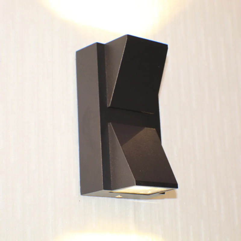 Moderne Wasserdichte LED Außenwandleuchte IP65 für Garten und Terrasse