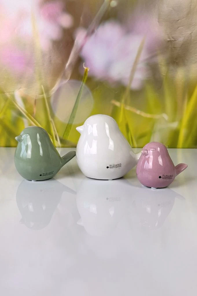 Vogel Pallino in 3 Größen und 3 Farben