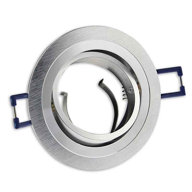 LED Einbaustrahler GU10 230V 1-9 Watt rund eckig Einbauspot 68mm Bohrloch