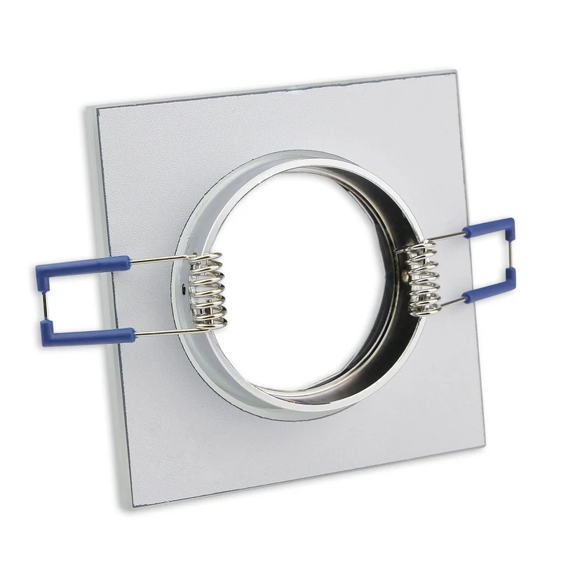 LED Einbaustrahler MR16 12 Volt 5-7 Watt rund eckig Einbauspot Glas 60-70mm