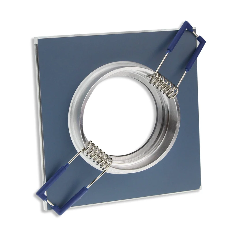LED Einbaustrahler MR16 12 Volt 5-7 Watt rund eckig Einbauspot Glas 60-70mm