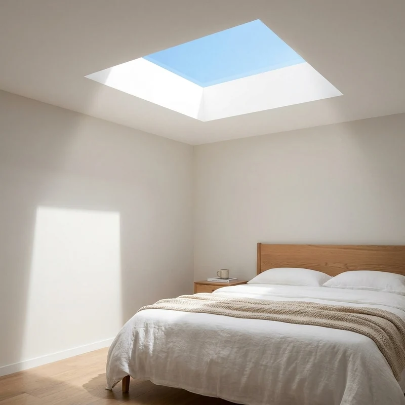 Intelligentes LED Himmellicht Panel Tageslicht Simulation für Küche und Bad