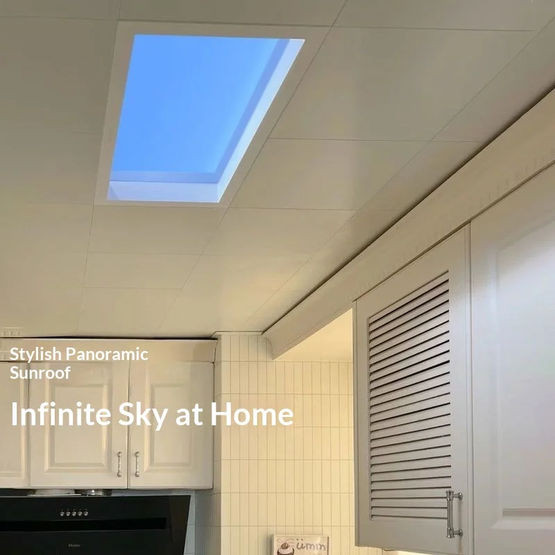Intelligentes LED Himmellicht Panel Tageslicht Simulation für Küche und Bad
