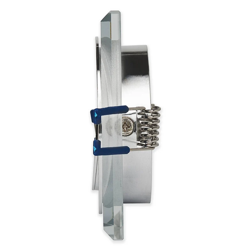 LED Einbaustrahler Glas 1-9W Deckenleuchte Leuchte 75-80mm flach Spot GU10 230V