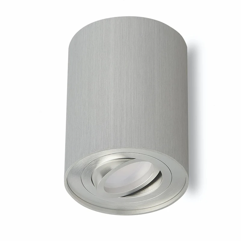 LED Aufbau-Leuchte 1-9W GU10 230V rund Aufbaustrahler Ø97x125mm Einbauleuchte
