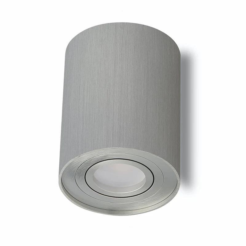 LED Aufbau-Leuchte 1-9W GU10 230V rund Aufbaustrahler Ø97x125mm Einbauleuchte