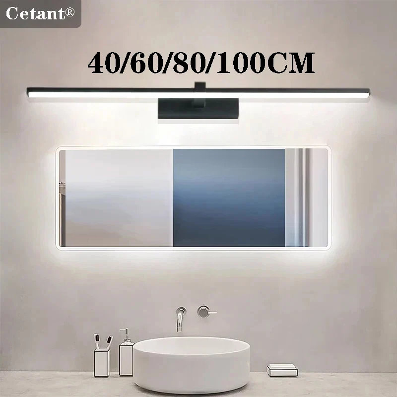Moderne LED Wandstreifen Spiegelleuchte für Badezimmer und Schminktisch