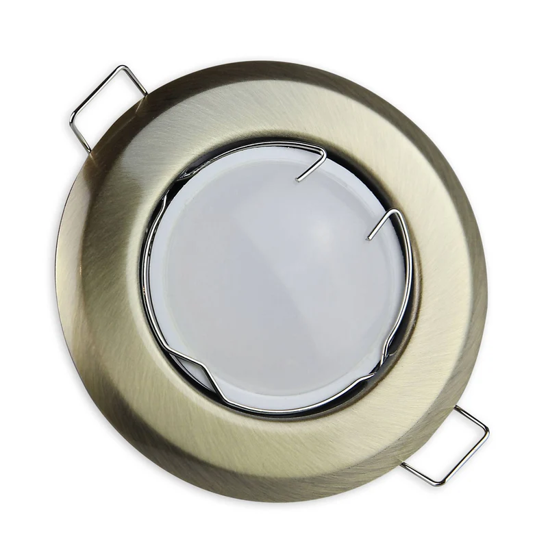 LED Einbaustrahler MR16 12 Volt 5-7 Watt rund Einbauspot 65mm Leuchte