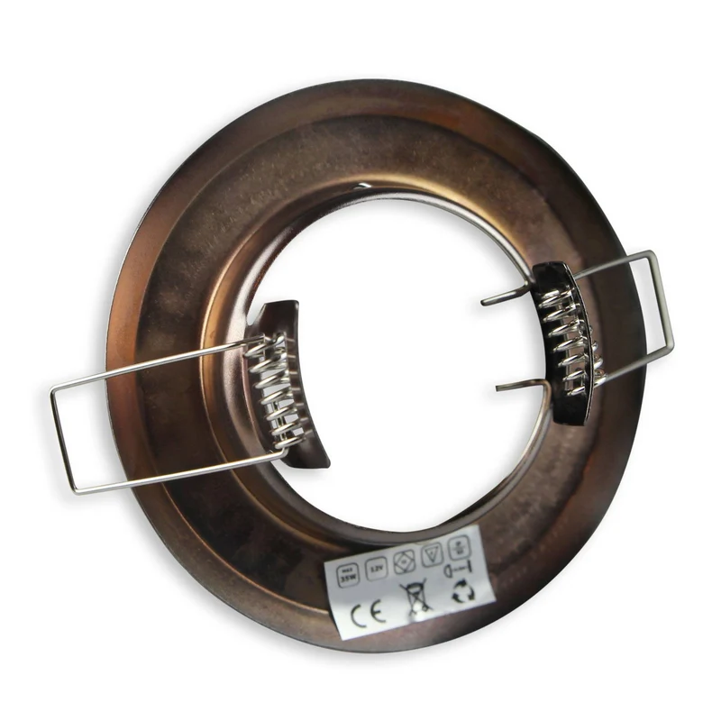 LED Einbaustrahler MR16 12 Volt 5-7 Watt rund Einbauspot 65mm Leuchte