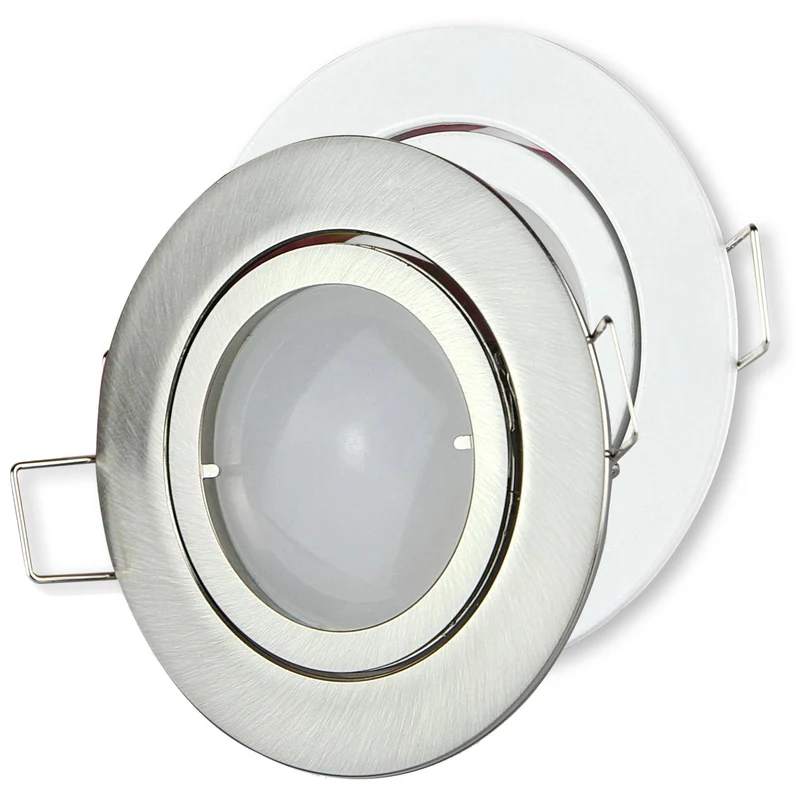 LED Einbaustrahler MR16 12V 5-7 Watt rund Spot 70mm Lochmaß Leuchte