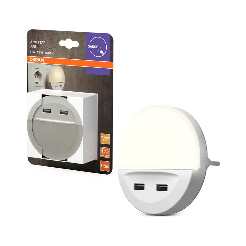 OSRAM LUNETTA® LED USB Nachtlicht Weiß 13W