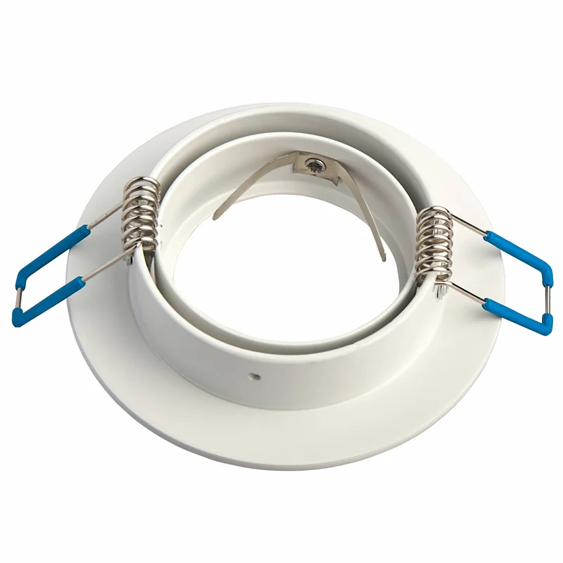 LED Einbaustrahler rund schwenkbar 1-9 Watt flach 230V GU10 Einbau-Spot