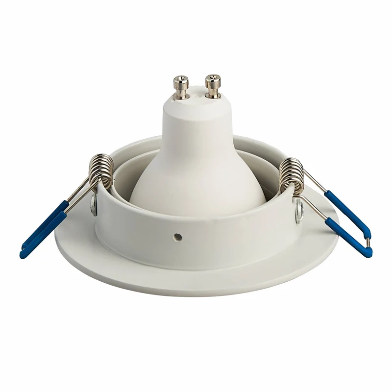 LED Einbaustrahler rund schwenkbar 1-9 Watt flach 230V GU10 Einbau-Spot
