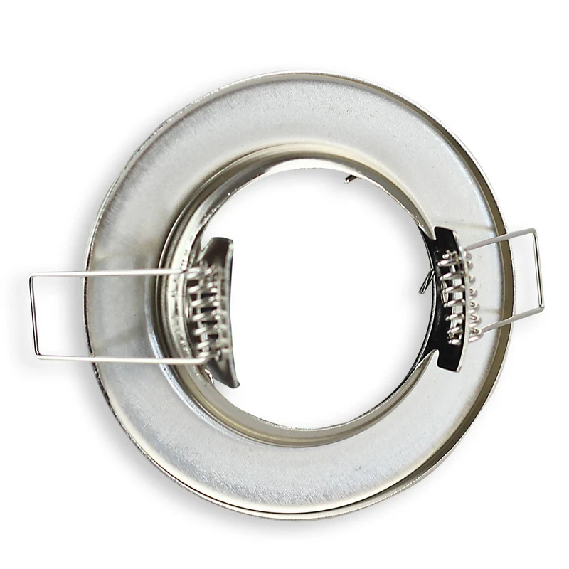 LED Einbaurahmen IP44 rund GU10 MR16 Badezimmer Außen Einbaustrahler Dusche
