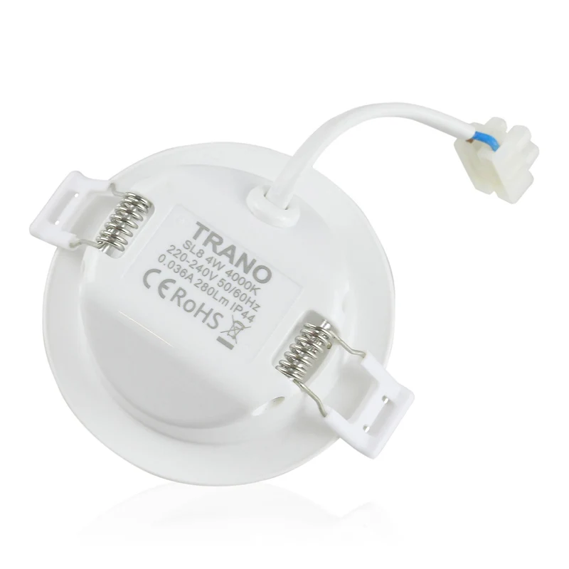 LED Einbaustrahler super flach 4 Watt IP 44 230V Spot Licht Deckenleuchte