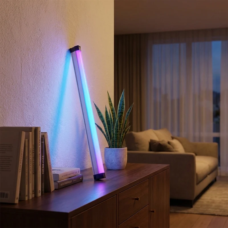 Tragbarer RGB LED-Lichtstab für Stimmungslicht und Fotografie