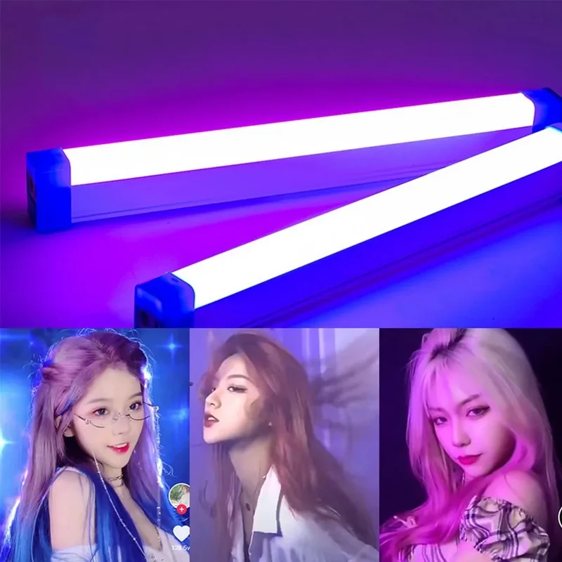 Tragbarer RGB LED-Lichtstab für Stimmungslicht und Fotografie