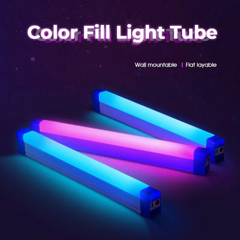 Tragbarer RGB LED-Lichtstab für Stimmungslicht und Fotografie