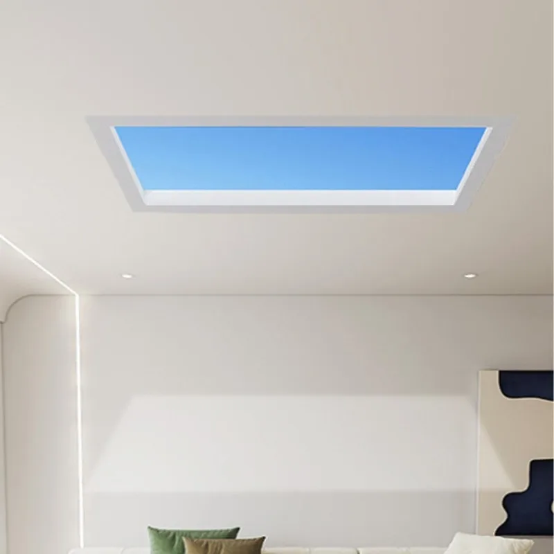 Himmels LED Deckenpanel Kinderzimmer Wolken und Blau für Natürliches Tageslicht